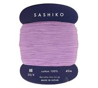 Daruma Yokota 01-2400 Dharma Sashiko Thread (Thin) Card Wound Col.210 15.6 ft (40 m)