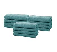 DARWEN STAR Hand Towels Set 100% Egyptian Cotton Towels, Quick Dry Towel,Multipurpose Towel Set 50 x 80 cm (Kingfisher, 6)