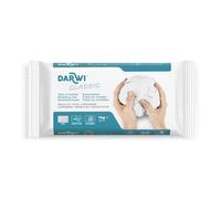 darwi 1-Piece Clay CLASSIC 1 KG, WHITE