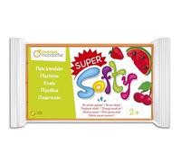 DARWI AVENUE MANDARINE SO0880350752C - A 350 G Loaf of Softy Modelling Clay - from 2 Years - ORANGE COLOUR - Very Soft Dough - Children's Creative Leisure Activity