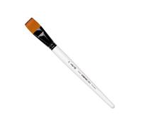 Darwi For You DF1305150024C - Flat Acrylic Brush 26.50 mm - Size 24 - Soft 100% Synthetic Comfortable - Painting, Designing, Decorating, Crafting, Creative