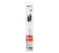 Darwi For You DF1905150K04C - Set 5 Fine Acrylic paint Brushes