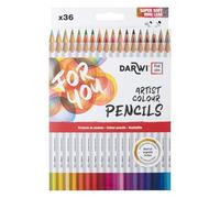 Darwi For You DF2100036K01C - Box 36 classic coloured pencils - Artist