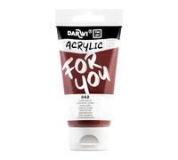 Darwi For You DF5150075842C - Acrylic Paint - 75ml - Opaque - 842 Burnt