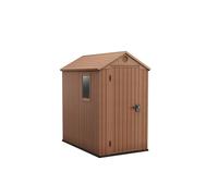 Darwin 4x6 Garden Shed with Natural Wood-Look | Evotech Composite,
