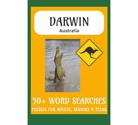 Darwin Word Search Puzzle Book: Word Searches with Easy to Read Print about Darwin, Northern Territory, Australia and more | 6x9 inches, 110 pages | ... . Gift for Vacations, Holiday and Free Times