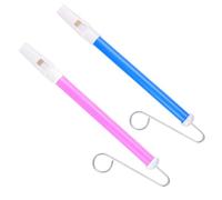 Daryunk 2 PCS Sliding Whistle Toy for Kid, Plastic Slide Whistle, Slide Whistles with Stainless Steel Sliding Drawbars for Speech And Oral Muscle Training, for Kids Musical Training Toys for Beginners