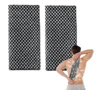 Daryunk 2Pcs Japanese Exfoliating Shower Towel, Back Extra Long Exfoliating Washcloth for Men Women, Specifically Designed for Back Scrubbing, for Body Cleaning and Massage