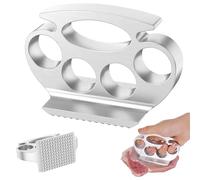 Daryunk Meat Tenderizer, Aluminum Alloy Steak Metal Mallet Kitchen Tool, Hand Meat Hammer, Strong Durable Meat Tenderiser Mallet,Great for Steak Chicken Fish