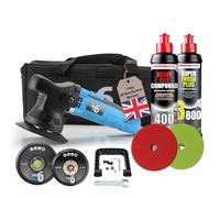 DAS-6 V2 Intro Kit I Dual action polisher 650 W plus 2x Menzerna Polishing compound 250ml & 2x polishing pads I Electric car polisher & buffing machine for scratch repair I Detailing Kit
