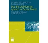 Das Berufsbildungssytem in Deutschland - 9783531173221