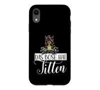 Das Böse hat Titten Gothic Demon Girl Dark Fantasy Case for iPhone XR