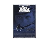 Das Boot Anti Splash Art Posters Living Room And Bedroom Hanging Paintings Suitable for Multiple Scenarios No Need for Punching Easy to Install Suitable for Gifts And Personal UseUnframe-style16x24inc