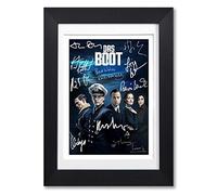 Das Boot Cast Signed Autograph A4 Poster Photo Print TV Show Series Season Framed DVD Boxset Memorabilia Gift (BLACK FRAMED & MOUNTED)