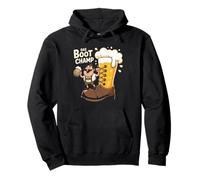 Das Boot Champ Funny Beer Boot Oktoberfest Party Design Pullover Hoodie