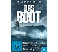 DAS BOOT - COLLECTOR'S ED.: DIE KOMPETTE STAFFEL1-4 - (13 BLU-RAY ) NEW