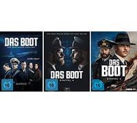 Das Boot - Staffel 1 + 2 + 3 im Set - Deutsche Originalware [10 DVDs]