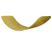 Das Brett Wooden Waldorf Curvy Rocker Board - Balance Board for Kids - All Ages,