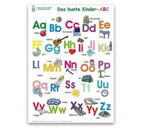 Das bunte Kinder-ABC. Poster 100 x 70 cm: Deutsch
