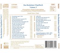 Joseph Payne - Buxheimer Orgelbuch, Vol.3
