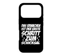 DAS ERWACHEN IST DER ERSTE SCHRITT ZUM SCHICKSAL Case for iPhone 17 Pro