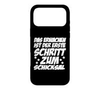 DAS ERWACHEN IST DER ERSTE SCHRITT ZUM SCHICKSAL Case for iPhone 17 Pro Max