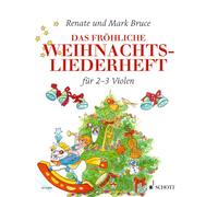 Das fröhliche Weihnachtsliederheft: Die schönsten Weihnachtslieder aus aller Welt. 2-3 violas. Partition d'exécution.