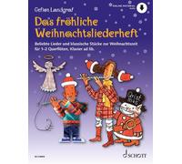Das fröhliche Weihnachtsliederheft Tune book 1-2 flutes, piano ad libitum (easy
