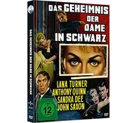 Lana Turner, Anthony Quinn, Richard Basehart - Das Geheimnis der Dame in Schwarz, DVD + Blu-ray + Mediabook