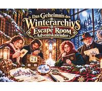 Das Geheimnis des Winterarchivs Escape Room Adventskalender 2026: Wir brauchen dich! Löse 24 Rätsel, folge geheimnisvollen Spuren und entschlüssle ... die Wahrheit für immer verborgen bleibt.