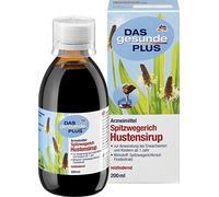 DAS gesunde PLUS Ribwort Plantain Cough Syrup, 1 x 200 ml Medicine