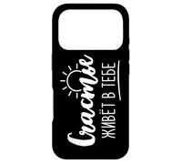 Das Glück ist in Dir Saying Russisch Kyrillisch für Russen Case for iPhone 17 Pro