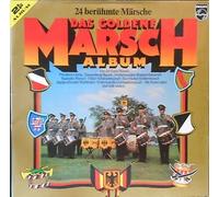 Das goldene Marsch-Album - 24 berühmte Märsche - Heeresmusikkorps, Stabsmusikkorps der Bundeswehr, Luftwaffenmusikkorps,... / Vinyl record [Vinyl-LP]