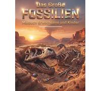 Das Große Fossilien Malbuch | Erwachsene und Kinder: Prähistorische Serie Juntos Editores (Das prähistorische Malbuch)