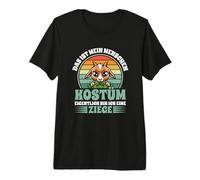 Das Ist Mein Menschen Kostüm Eigentlich Bin Ich Eine Goat Premium T-Shirt