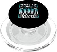 Das Ist Mein Trainingshirt Fitness Gym Sport Workout PopSockets PopGrip for MagSafe