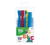 DAS Junior Air-Hardening Modelling Clay Accessories Set, 5 Pieces, Ideal for Schools and Art Classes