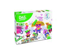 DAS Junior Modelling Clay Art Lab Fashion Dolls Creative Set, Large Kit, For Schools and Art Classes