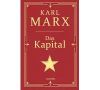Das Kapital. Gebunden in Cabra-Leder, mit Goldp, Marx, Marx,.