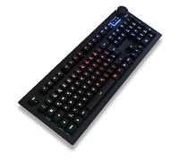 Das Keyboard 5QS Mechanical Wired Keyboard Scandinavian Layout - 105 Keys, Programmable Intelligent RGB Backlit, Full Anti-Ghosting, Gamma Zulu Switches, Aluminium Cover, Palmrest (DKPK5QSP0GZS0NOX)