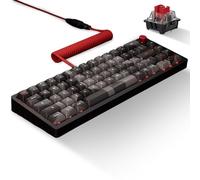 Das Keyboard DeltaForce 65 Cyber Camo Mechanical Keyboard - Hot-Swappable Switches, PBT Sublimation Keycaps, CNC Aluminum Gasket Mount, RGB Backlit - Compact Gaming & Typing Keyboard
