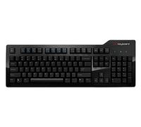 Das Keyboard Model S Wired Mechanical Keyboard, Cherry MX Blue Mechanical Switches, 2-Port USB Hub, Laser Etched Keycaps (104 Keys, Black)