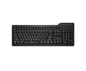 Das Keyboard Prime 13 Mechanical Keyboard QWERTY US Layout - 104 Keys, White LED Backlit, Full Anti-Ghosting, Cherry MX Brown Soft Clicky Switches, USB 2.0, Aluminium Cover (DKP13-PRMXT00-US)