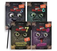 Das kleine Böse Buch Set Band 5-8 - Interaktives Kinderbuch ab 8 - mit exklusivem Radier-Bleistift - Bestseller Kinderbücher, spannend & witzig - Magnus Myst Edition