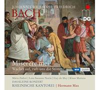 Das Kleine Konzert; Rheinische Kantorei - Johann Christoph Friedrich Bach: Miserere Mei
