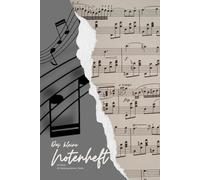Das kleine Notenheft: 10 Notensysteme pro Seite, 40 Blatt weiß, beidseitig bedruckt. 6 x 9 Zoll (ca. DIN A 5). Für Schüler, Musikschüler und Musikbegeisterte. Übungsheft für Schule und Hobby.