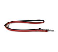 Das Lederband Dog Leather Lead Frankfurt Black Indian Red Vibrant Yellow, New