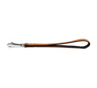 Das Lederband Dog Leather Lead Halter Granada Walnut/Black, New