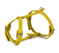 Das Lederband Leather Dog Harness Barcelona Vibrant-Yellow, Multiple Sizes, NEW