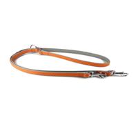 Das Lederband New York Leather Dog Leash Orange/Stone, New